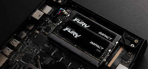 Kingston Technology FURY 64GB 3200MT/s DDR4 CL20 SODIMM (Kit of 2) Impact Kingston Technology FURY 64GB 3200MT/s DDR4 CL20 SODIMM (Kit of 2) Impact
